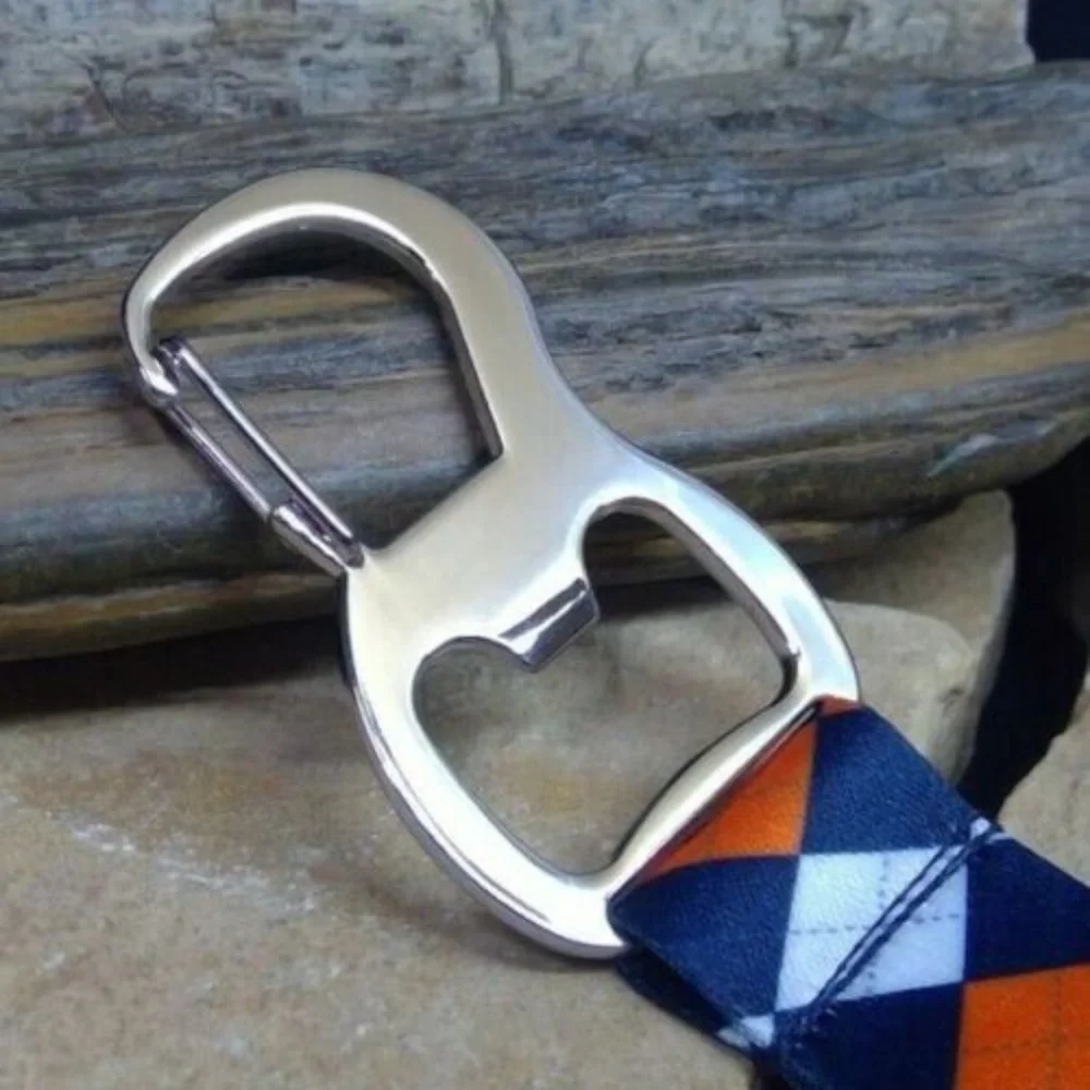 Denver Broncos Football Team NFL Bottle Opener Lanyard Key Ring Keychain NWT